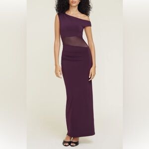 Dynamite One-Shoulder Purple Dress